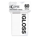 Ultra PRO: Small 60ct Sleeves - Eclipse Gloss (Arctic White)