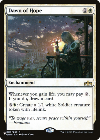 Dawn of Hope (List) [Secret Lair: Angels]
