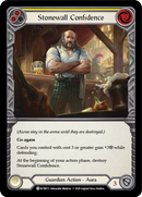 Stonewall Confidence (Yellow) [U-WTR073] (Welcome to Rathe Unlimited) Unlimited Rainbow Foil