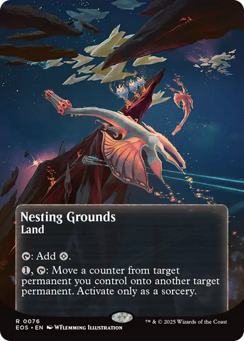 Nesting Grounds (0076) (Borderless) [Edge of Eternities: Stellar Sights]
