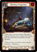 Blessing of Ingenuity (Red) [DYN098] (Dynasty) Rainbow Foil