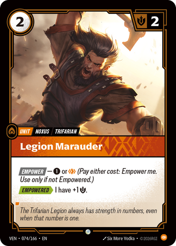 front of card Legion Marauder [Vendetta] 074/166