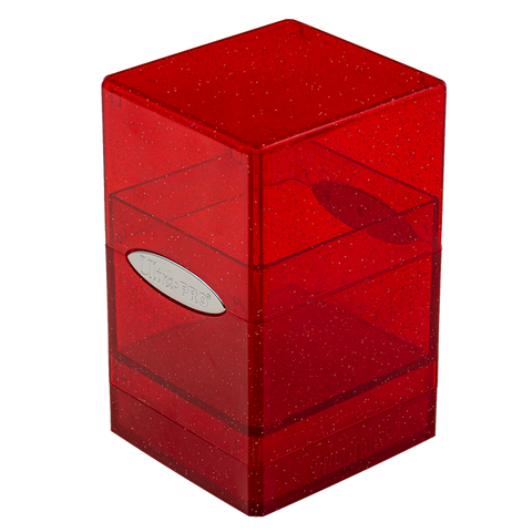 Ultra PRO: Satin Tower - Glitter Red