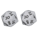 Ultra PRO: Heavy Metal Dice - Vivid D20 (White)
