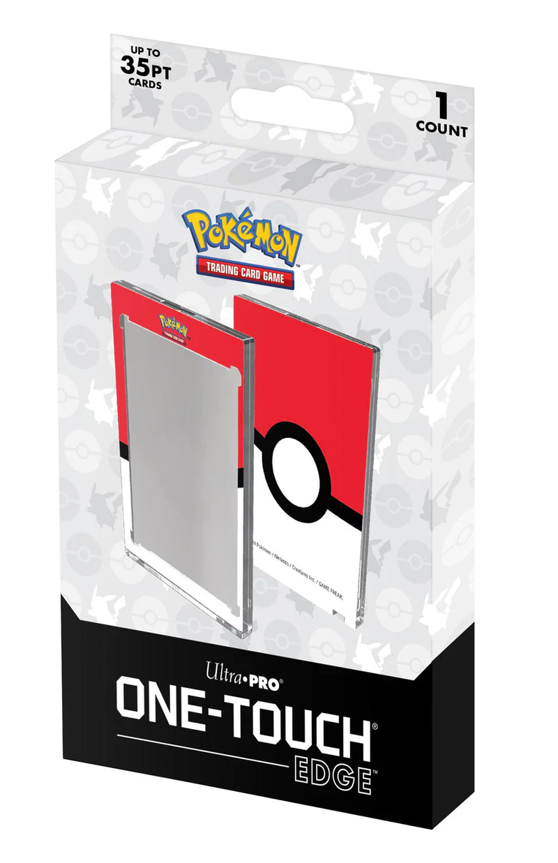 UltraPRO: ONE-TOUCH Edge - Printed Magnetic Card Holder 35pt (Individual Unit) - Pokéball