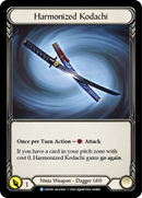 Harmonized Kodachi [CRU049] (Crucible of War) 1st Edition Normal