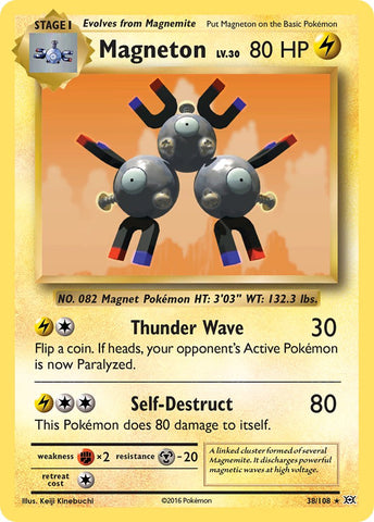Magneton (38/108) (XY: Evolutions) [Theme Deck Exclusive]