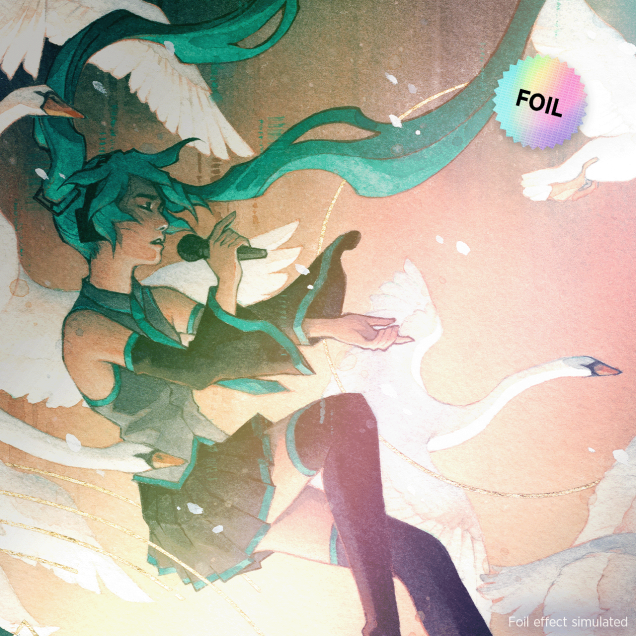 Secret Lair Drop Series: Secret Lair x Hatsune Miku: Winter Diva (Rainbow Foil Edition)