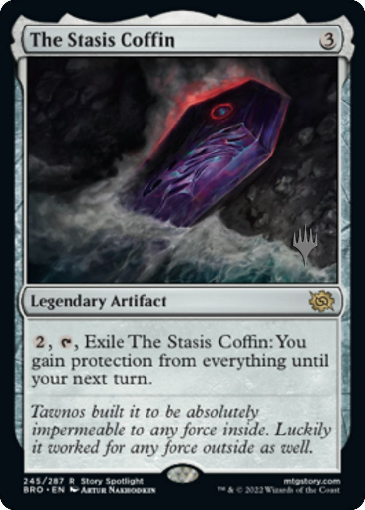 The Stasis Coffin (Promo Pack) [The Brothers' War Promo Pack]