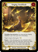 Singing Steelblade [WTR121-S] (Welcome to Rathe) Alpha Print Rainbow Foil