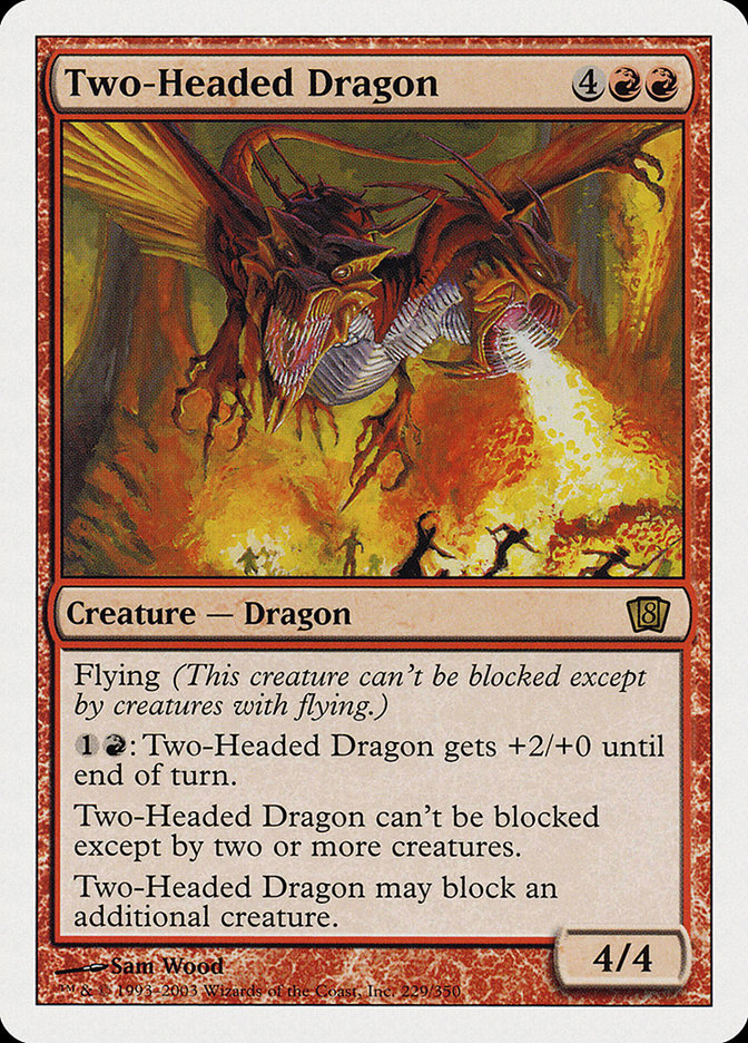 (Oversized) Two-Headed Dragon [Eighth Edition]