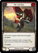Hit and Run (Red) [CRU091] (Crucible of War) 1st Edition Normal