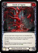 Seeds of Agony (Red) [U-MON183-RF] (Monarch Unlimited) Unlimited Rainbow Foil