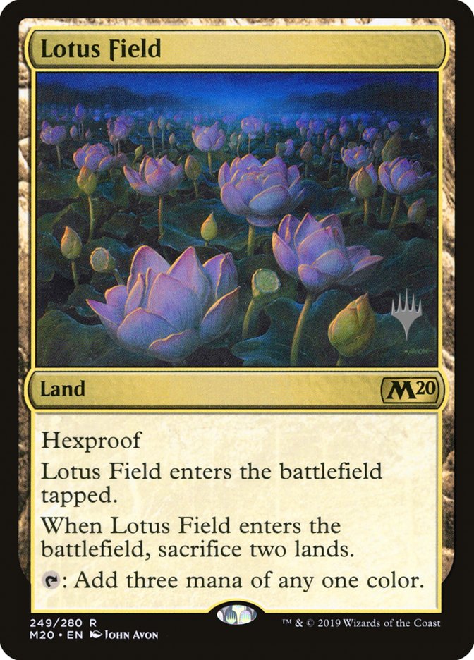 Lotus Field (Promo Pack) [Core Set 2020 Promo Pack]