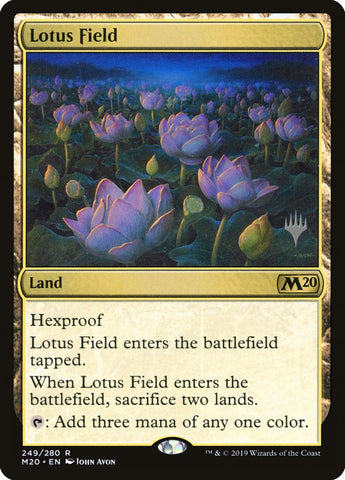Lotus Field (Promo Pack) [Core Set 2020 Promo Pack]