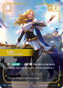 front of card Lux, Crownguard [Origins: Proving Grounds]