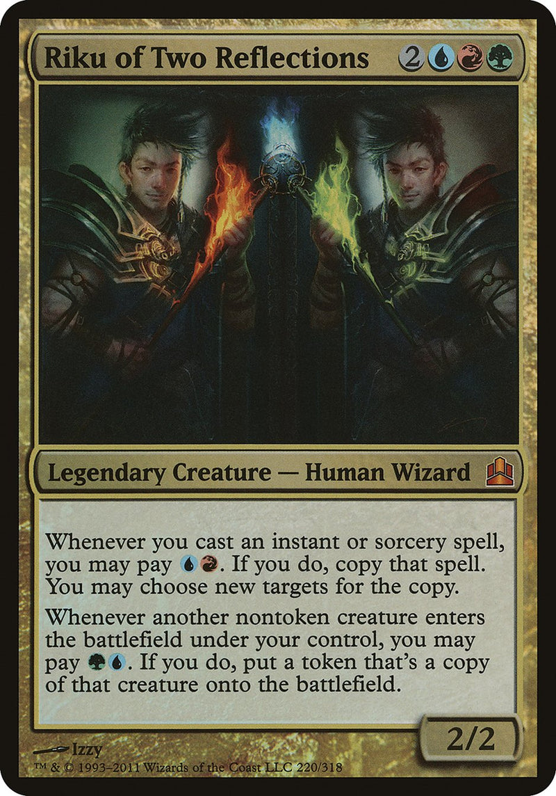(Oversized) Riku of Two Reflections [Commander 2011 Oversized]