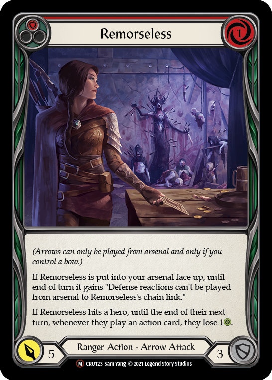 Remorseless [U-CRU123] (Crucible of War Unlimited) Unlimited Normal