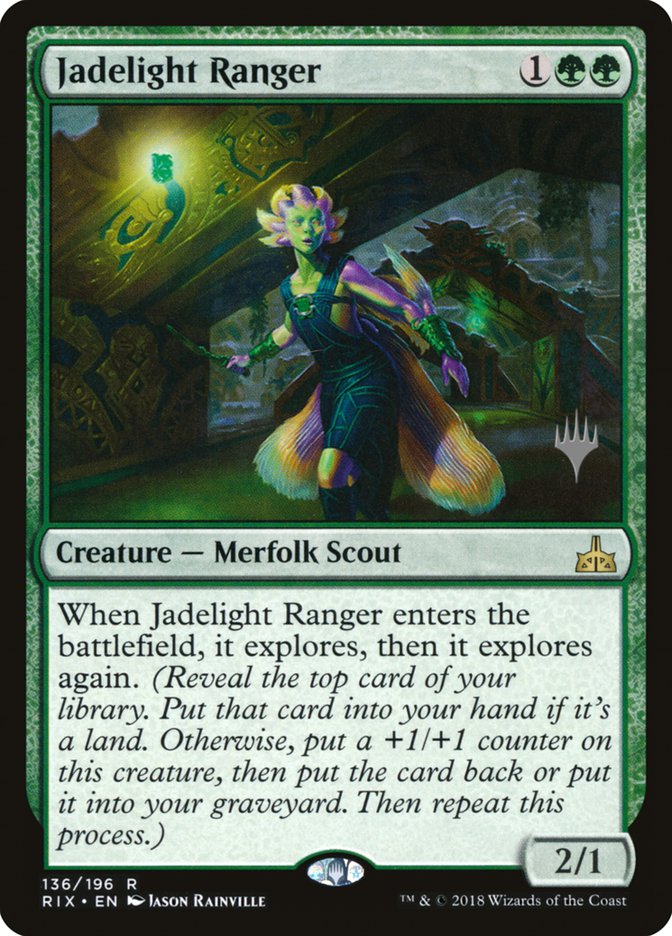 Jadelight Ranger (Promo Pack) [Rivals of Ixalan Promo Pack]