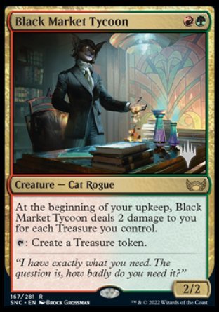 Black Market Tycoon (Promo Pack) [Streets of New Capenna Promo Pack]