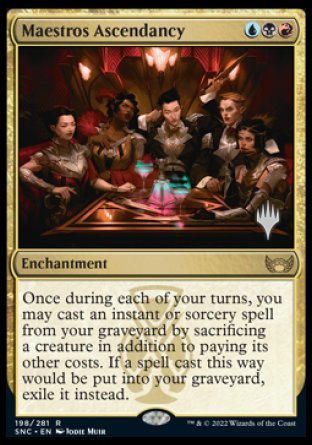 Maestros Ascendancy (Promo Pack) [Streets of New Capenna Promo Pack]