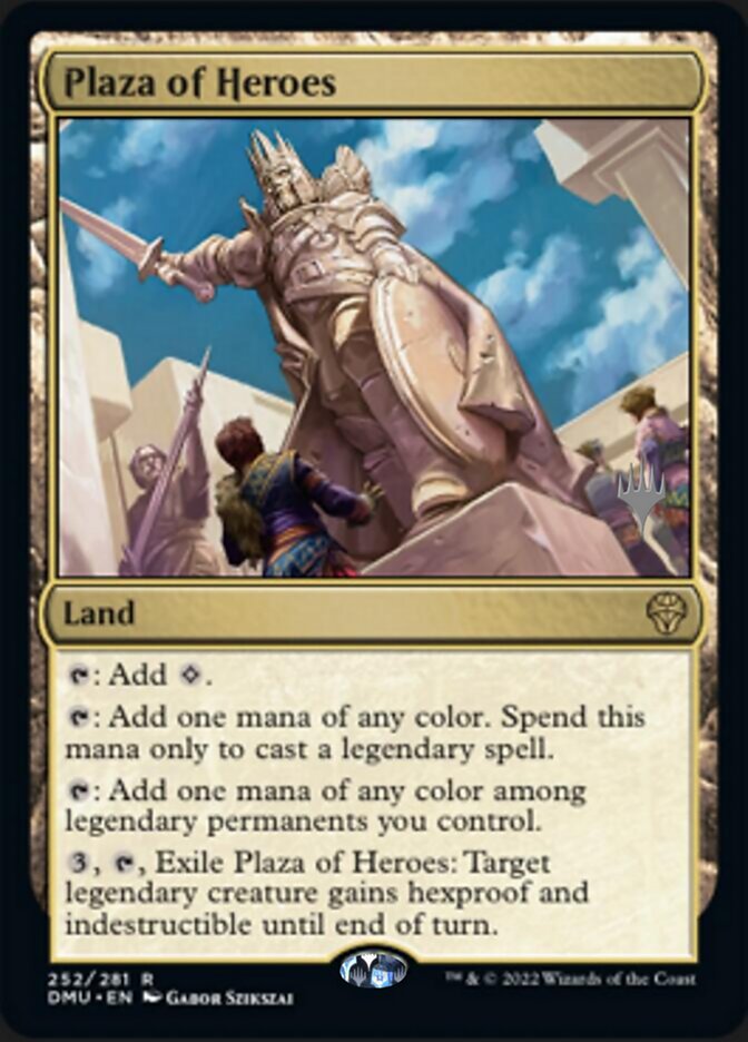 Plaza of Heroes (Promo Pack) [Dominaria United Promo Pack]