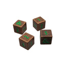 Ultra PRO: Heavy Metal Dice - 4-Dice Set (Feywild Copper)