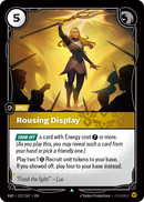 front of card Rousing Display [Radiance] 127/167