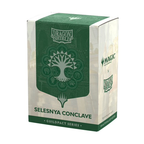 Dragon Shield: Standard 100ct Dual Matte Art Sleeves - Selesnya Conclave