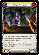 Rifted Torment (Yellow) [U-MON178-RF] (Monarch Unlimited) Unlimited Rainbow Foil