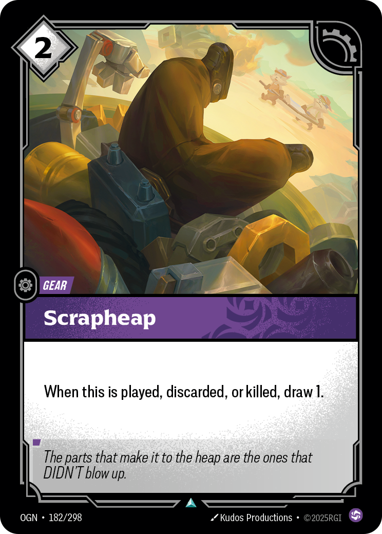 front of card Scrapheap [Origins]