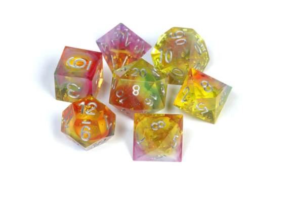 1985 Games - VHS Dice Set - Rainbow Bright