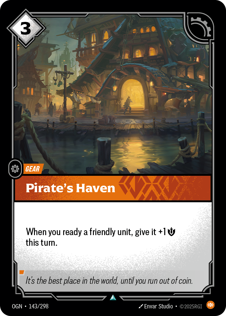 front of card Pirate's Haven [Origins]