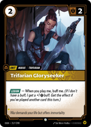 front of card Trifarian Gloryseeker [Origins]