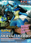 Pokemon Model Kit: Riolu & Lucario