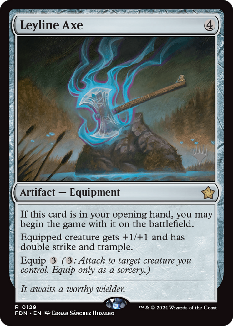 Leyline Axe [Foundations Promo Pack]
