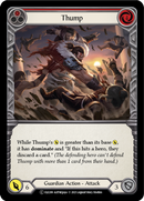 Thump (Red) [U-ELE209] (Tales of Aria Unlimited) Unlimited Rainbow Foil
