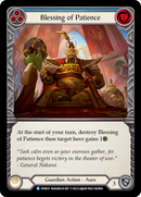 Blessing of Patience (Blue) [DYN035] (Dynasty) Rainbow Foil