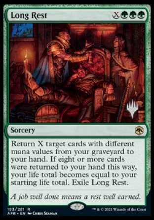 Long Rest (Promo Pack) [Dungeons & Dragons: Adventures in the Forgotten Realms Promo Pack]
