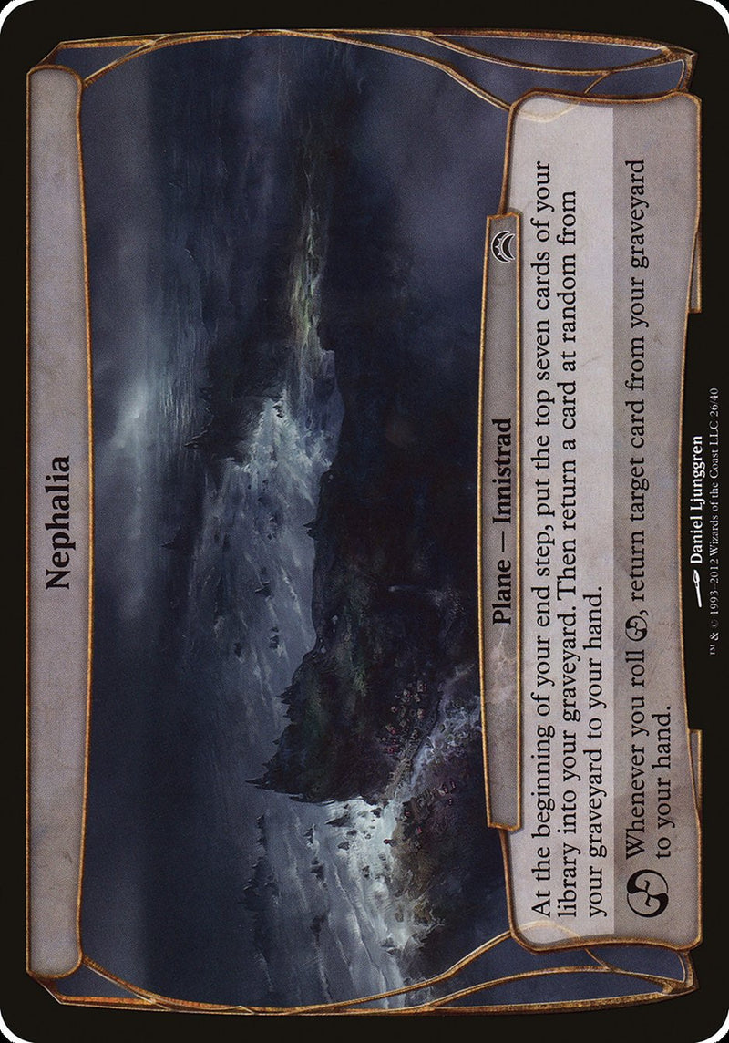 (Oversized Plane) Nephalia [Planechase 2012]