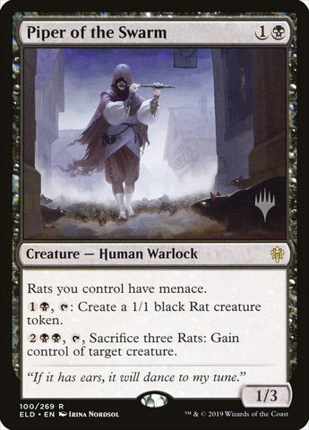 Piper of the Swarm (Promo Pack) [Throne of Eldraine Promo Pack]