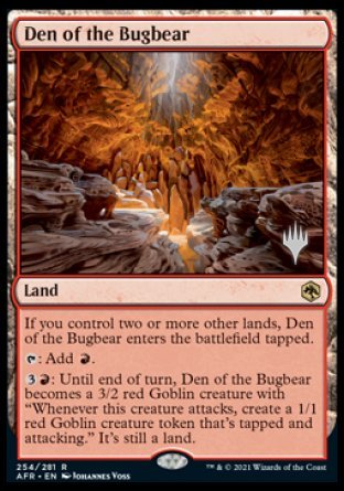 Den of the Bugbear (Promo Pack) [Dungeons & Dragons: Adventures in the Forgotten Realms Promo Pack]
