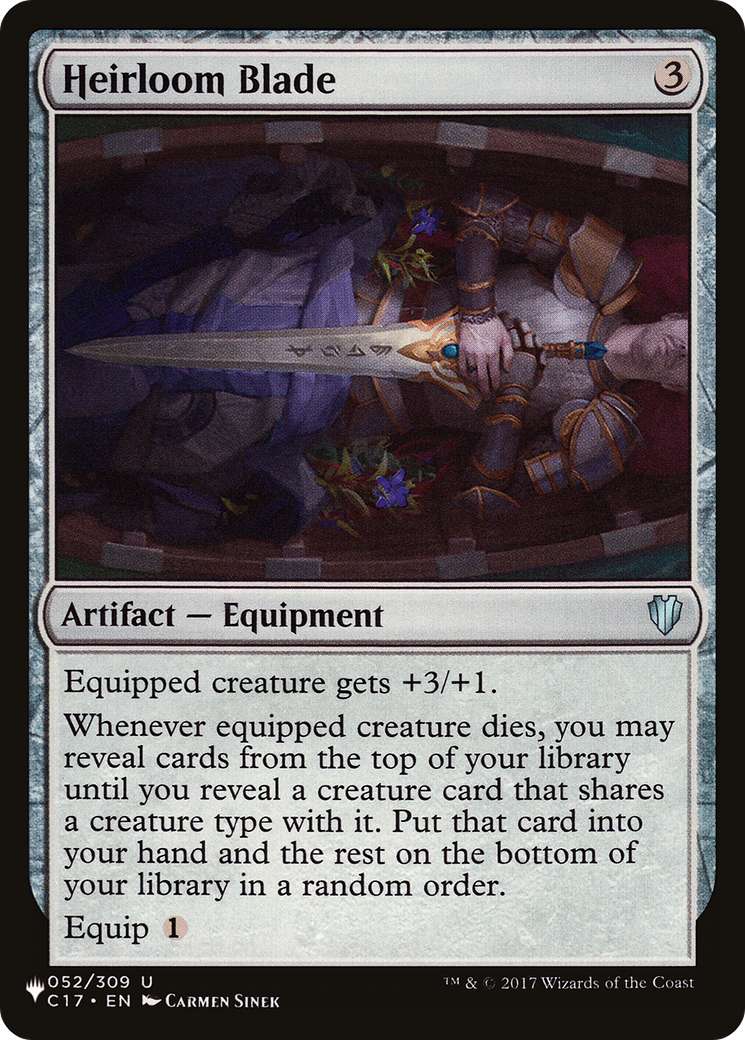Heirloom Blade (List) [Secret Lair: Angels]