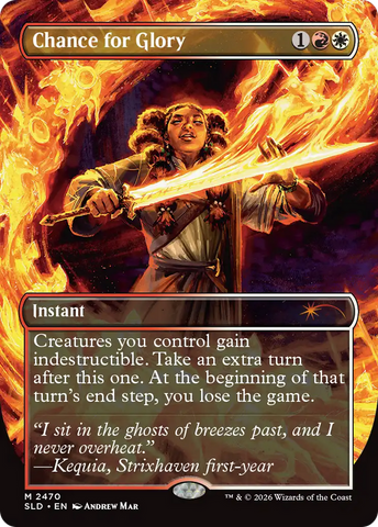 Chance for Glory (2470) [Secret Lair Drop Series]