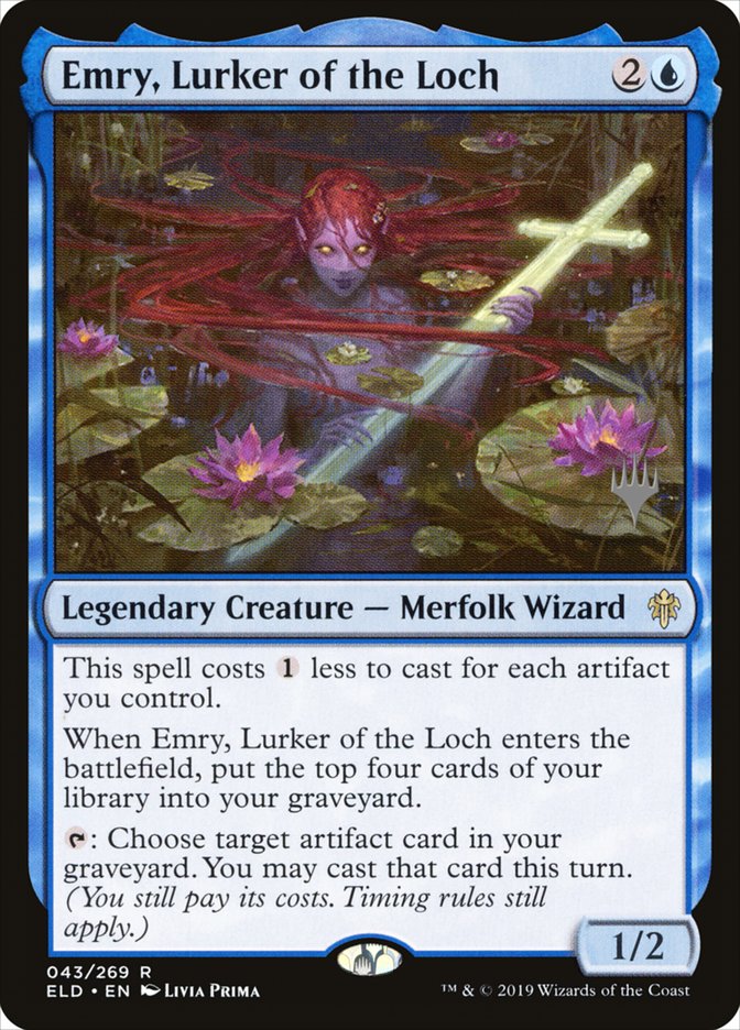 Emry, Lurker of the Loch (Promo Pack) [Throne of Eldraine Promo Pack]