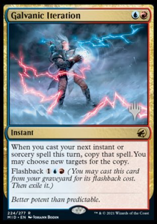 Galvanic Iteration (Promo Pack) [Innistrad: Midnight Hunt Promo Pack]