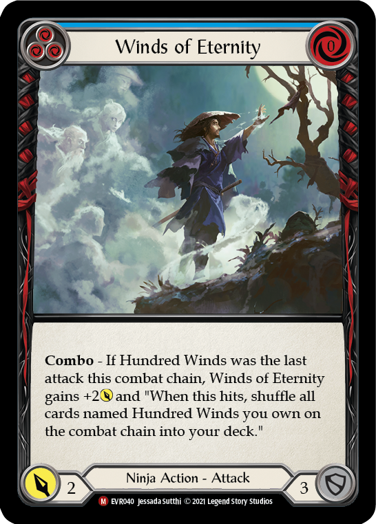 Winds of Eternity [EVR040] (Everfest) 1st Edition Rainbow Foil