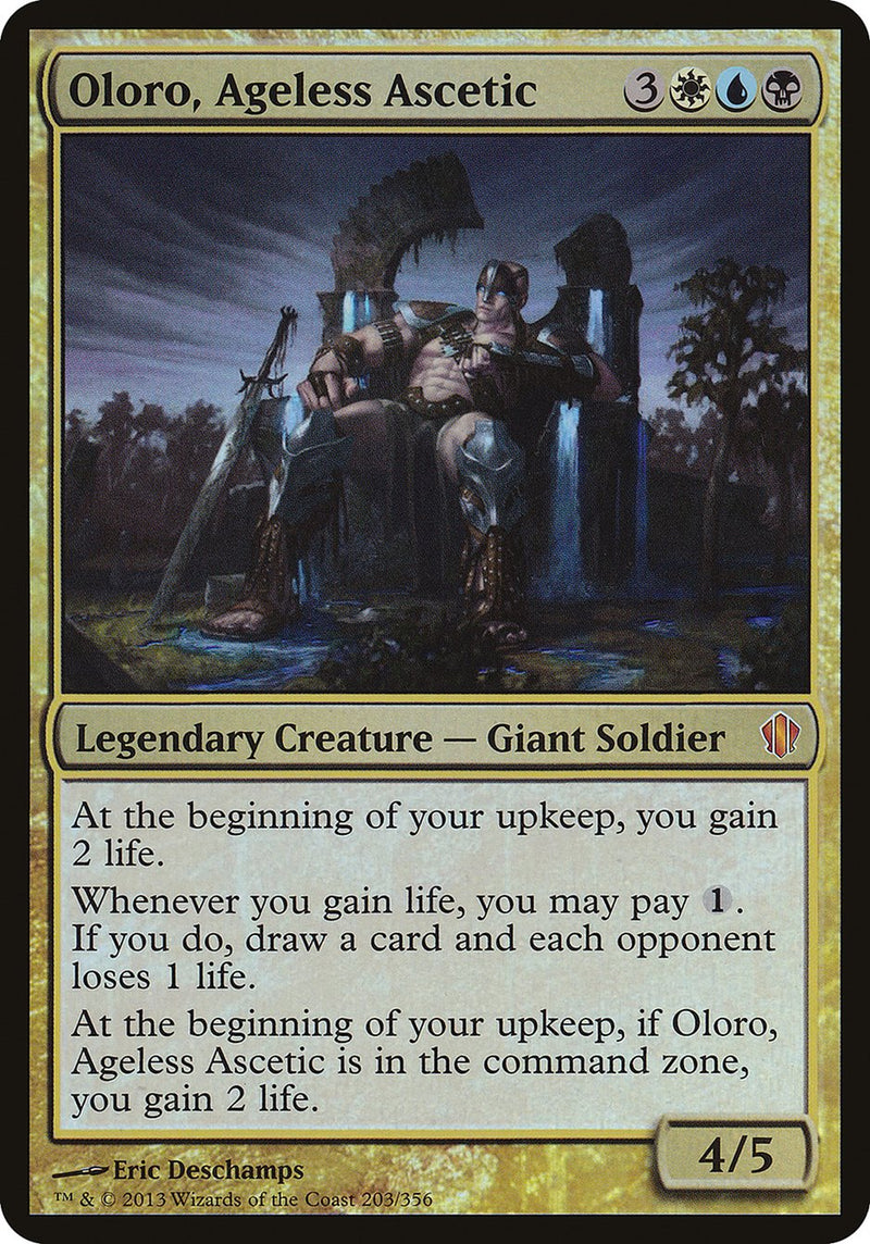 (Oversized) Oloro, Ageless Ascetic [Commander 2013 Oversized]