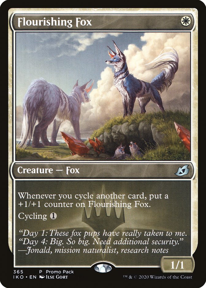 Flourishing Fox (Promo Pack) [Ikoria: Lair of Behemoths Promo Pack]
