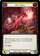 Flex Claws (Yellow) [DYN051] (Dynasty) Rainbow Foil